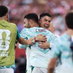 Portugal vence Croácia com Gonçalo Ramos comemorando gol da classificação